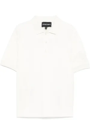 Emporio Armani Polo med broderet logo