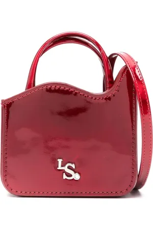 LE SILLA Ivy tote med lakeret læder-finish