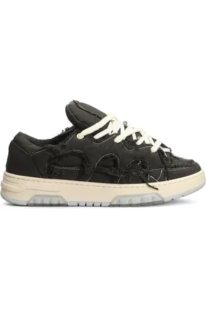 PAURA Sneakers med ribbet detalje
