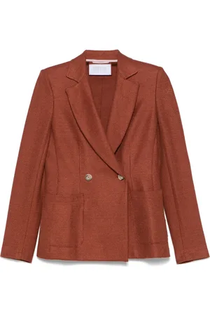 Harris Wharf London Honeycomb-strikket blazer