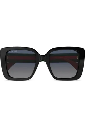 Gucci Solbriller med web-detalje