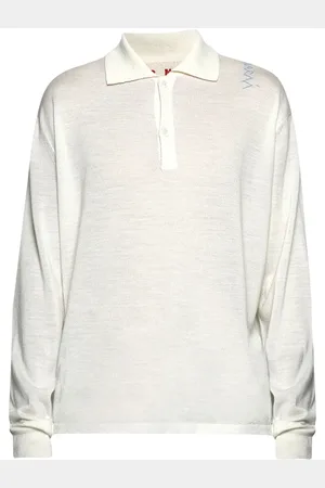 Marni Polo med broderet logo
