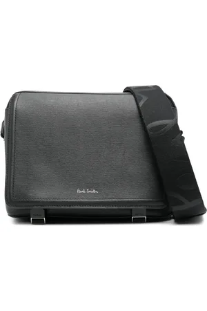 Paul Smith Messenger-taske i præget læder