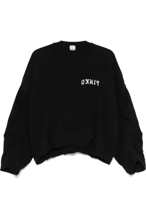 Pinko Sweatshirt med logotryk