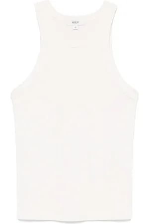 AGOLDE Ribstrikket tanktop