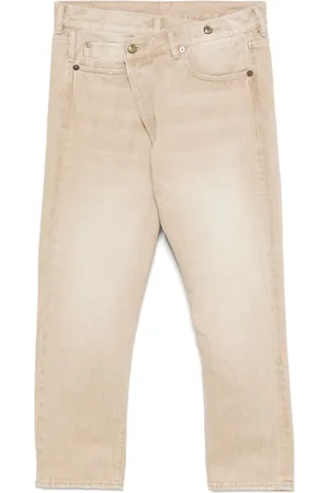 R13 Jeans med krydset front