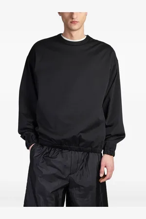 Jil Sander Sweatshirt med lynlåsdetalje