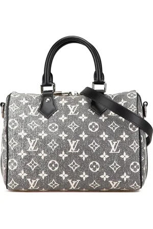 LOUIS VUITTON Speedy Bandouliere 25 satchel-taske i jacquard fra 2021-2024
