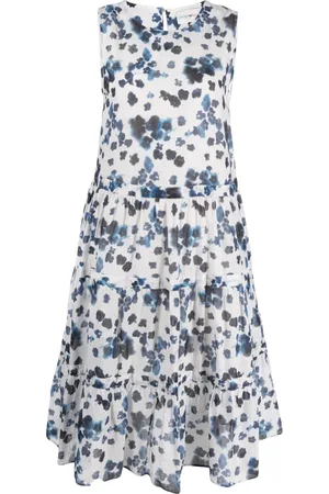 Emporio Armani Mare kjole med blomstret tryk