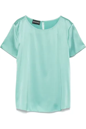 Emporio Armani T-shirt i satin