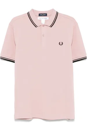 Comme des Garçons X Fred Perry polo med logobroderi