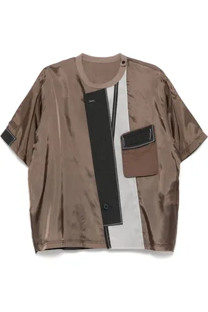 Kolor T-shirt med paneler