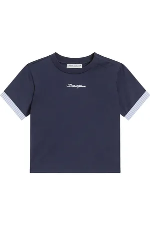 Dolce & Gabbana Skjorte med stribet kant