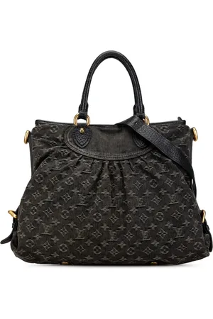 LOUIS VUITTON Neo Cabby GM satchel-taske i denim fra 2007