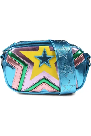 Stella McCartney Skuldertaske med metallisk finish