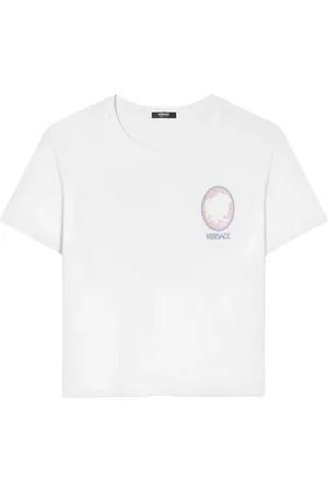 VERSACE Cameo T-shirt med logotryk