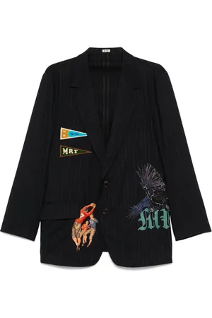KHOKI Nålestribet blazer