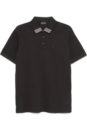 Emporio Armani Polo med broderet logo
