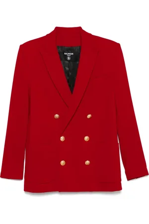 Balmain Blazer med løvehoved-knapper