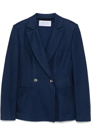 Harris Wharf London Honeycomb-strikket blazer
