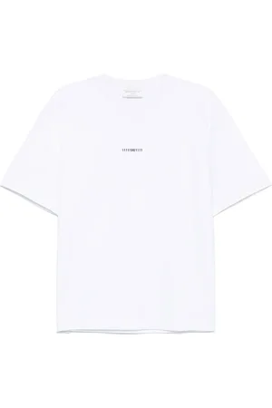 SOCIÉTÉ ANONYME Binary-broderet T-shirt
