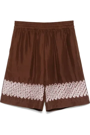 Feng Chen Wang Shorts med grafisk tryk