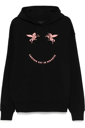 Givenchy Hættetrøje i fleece med enhjørning-broderi
