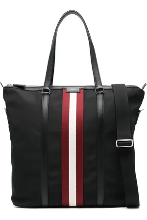 Bally Tote med stribedetalje