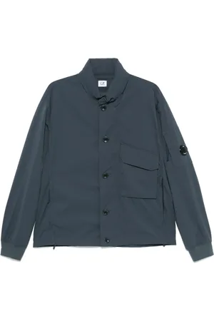 C.P. Company Jakke med hætte og knapper