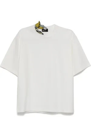 Kolor T-shirt med rund hals