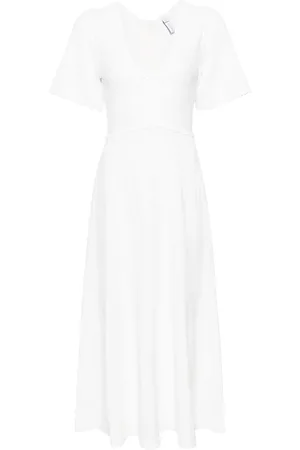 Needle & Thread Pointelle-strikket midi-kjole