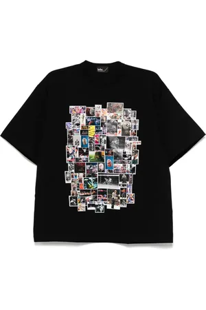 Kolor T-shirt med grafisk tryk
