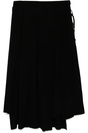 YOHJI YAMAMOTO Plisseret nederdel