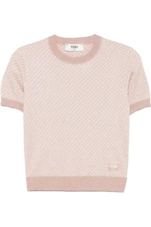 Fendi Top med FF-jacquard