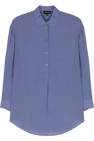 Emporio Armani Skjorte med delvis lukning