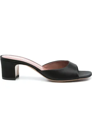 PARIS TEXAS 50 mm mules i satin