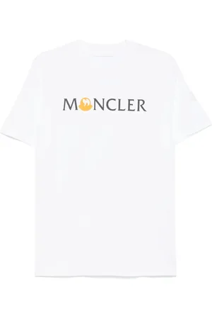 Moncler T-shirt med logotryk
