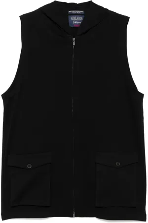 YOHJI YAMAMOTO Hættetrøje med lynlås