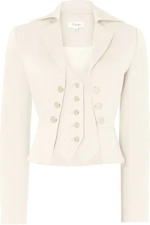 TEMPERLEY LONDON Cropped Castell blazer