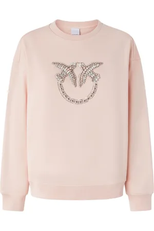 Pinko Sweatshirt med Love Birds-broderi