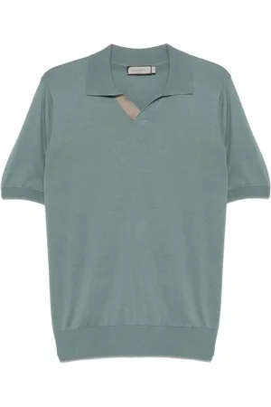 CANALI T-shirt med polokrave
