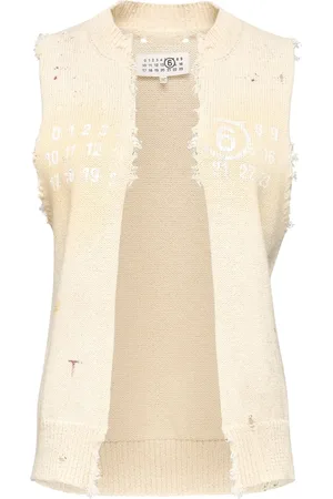 Maison Margiela Vest med nummermotiv
