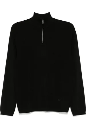 Emporio Armani Trøje med kort lynlås