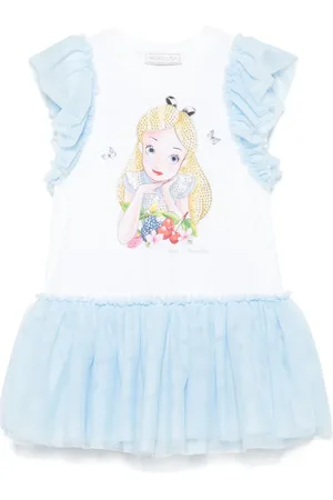 MONNALISA X Disney kjole med Alice-tryk