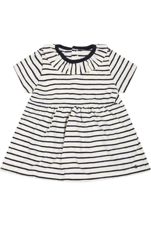 Petit Bateau Kjole med vandrette striber