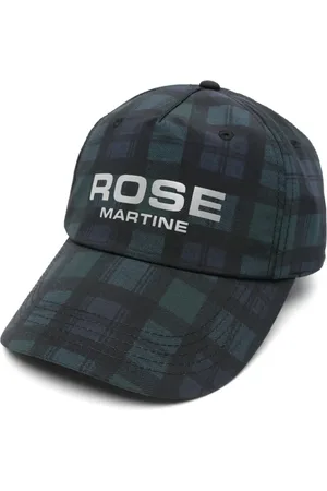 MARTINE ROSE Baseballkasket med logotryk