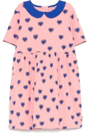 Mini Rodini Outlined Hearts kjole