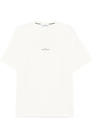 Stone Island T-shirt med logotryk