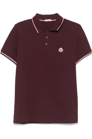 Moncler Polo med logomærke