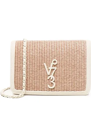 V°73 Satchel-taske med logoplade